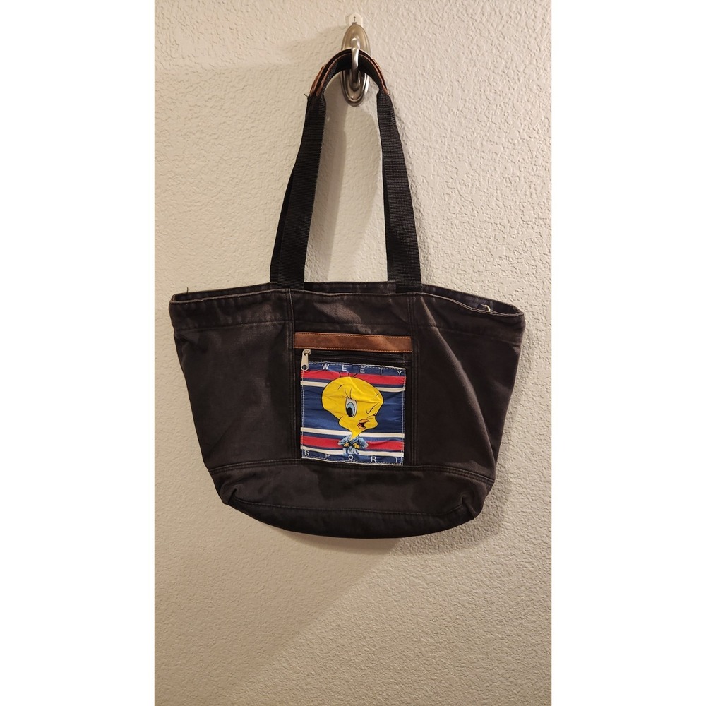 Warner Brothers Vintage Looney Tunes Tweety Sport Tote Bag Large